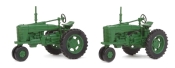 1:87 Scale - Green Tractors - 2 Pack